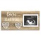 EURSET Baby Sonogram Picture Frame for Standard 4" x 3" Ultrasound Photo - Pregnancy Announcements Ideas - Gender Reveal Baby-Shower Gifts - New Mom Expecting Parents to Be Keepsake Gift