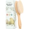 Baby Hair Brush - Baby Brush with Soft Goat Bristles, Cradle Cap Brush, Perfect Scalp Grooming Product for Infant, Toddler, Kids, Newborns, Baby Girls, Boys (Walnut, Oval)