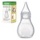 Haakaa Silicone Baby Nasal Aspirator   Nose Bulb Syringe   Easy-Squeezy Baby Nose Cleaner, Newborn Infant &amp;Toddler - BPA Free Silicone