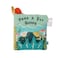 Manhattan Toy Fairytale Peek-a-Boo Soft Activity Crinkle Book for Baby &amp; Toddler with Tethered Bunny Squeaker Small