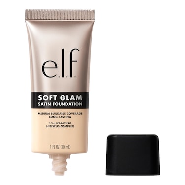 e.l.f. Soft Glam Foundation, Medium Coverage, Long-Lasting &amp; Buildable Foundation For A Smooth, Satin Finish, Vegan &amp; Cruelty-Free, 11 Fair Neutral