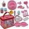 The New York Doll Collection Baby Doll Feeding &amp; Caring Accessory Set in Zippered Carrying Case