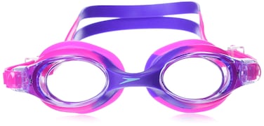 Speedo Unisex-Child Swim Goggles Skoogle Ages 3 - 8, UV Protection Anti Fog, Bright Pink