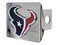 FANMATS - 22564 NFL Houston Texans Metal Hitch Cover, Chrome, 2" Square Type III Hitch Cover , Blue