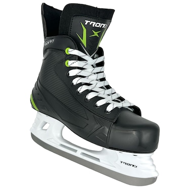 TronX Stryker 3.0 Senior Adult Junior Kids Ice Hockey Skates, New for 2023 (Skate Size 11 (Shoe Size 12-12.5))