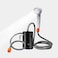 AZXJC Portable Outdoor Shower, Camp shower with 3 LED Lights, 4400mAh Battery Powered Camping Shower Pump for Hiking/Outdoor, Travel, Beach, Pet, Flowering, Waterproof &amp;USB Rechargeable 2 Flow Mode