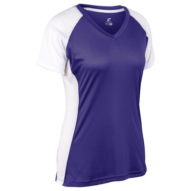 Champro Women's Standard Traditional, Purple, White, Large