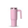Hydrapeak Voyager 32 oz Tumbler with Handle and Straw Lid   Reusable Stainless Steel Water Bottle Travel Mug Cupholder Friendly   Insulated Cup (Cotton Pink)