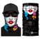 Skull Face Sun Mask half,Bandanas,Neck Gaiter, Headwear, Headband for Fishing, Hunting,Yard work (blue)
