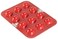 Nordic Ware Donut Hole and Cake Pop Pan, 12 Cavaties, Red