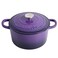 Crock-Pot Artisan Round Enameled Cast Iron Dutch Oven, 5-Quart, Lavender Purple