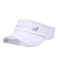Sun Visors,Premium Sports Tennis Golf Running Hat, Mesh Adjustable Cap (White)