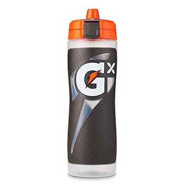 Gatorade Gx Hydration System, Non-Slip Gx Squeeze Bottles &amp; Gx Sports Drink Concentrate Pods,Gray
