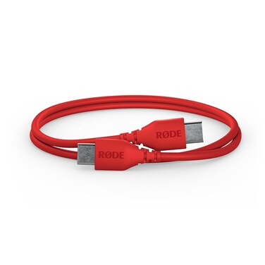 R&Oslash;DE SC22 USB-C to USB-C Cable (30cm, Red)