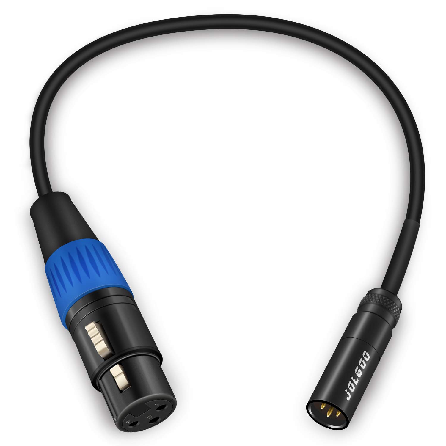 jolgoo Jolgoo Mini Xlr Male To Xlr Female Adapter Cable xlr 1 FT