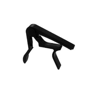 Guitar Capo,Capo for 6-String Acoustic and Electric Guitars, Bass,Mandolin, Ukulele, Black Guitar Capo (black) (black)