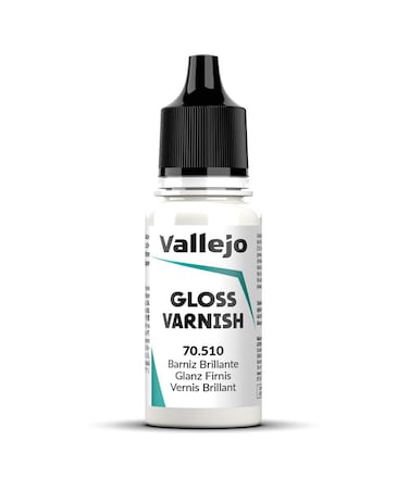 Vallejo - Barniz Permanente   Acabado Brillante   18 ml ( 0,6 fl.oz. )