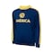 Icon Sports Federacion Mexicana de Futbol Asociacion Club America Mens Side Step Pullover Hoodie, Navy, X-Large (CA41PH-N)
