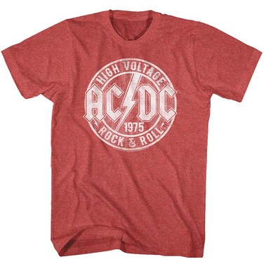 American Classics ACDC Heavy Metal Rock Band High Voltage Rock &amp; Roll Adult T-Shirt - 3X-Large, Medium