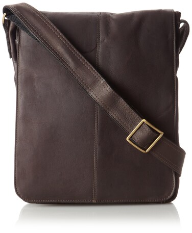 David King &amp; Co. Small Vertical Messenger Bag, Cafe, One Size