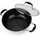 AVACRAFT Nonstick Everyday Pan, 9 inch, Ceramic Coating, Stainless Steel, Induction Compatible, Dishwasher Safe