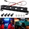 HIRCQOO RC LED Light Bar Roof LED Lamp Body Shell Roof Light Compatible with Traxxas TRX-4 Axial SCX10 II 90046 RC4WD D90 D110 1/10 RC Crawler Car Truck (5 LED Light)