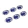 EyeBlack Penn State University Nittany Lions Glitter Decal Under Eye Black Perfect for Tailgates, Game Days and Cheering Sport Team - 3 Pairs / 6 Decals