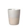 Blomus SABLO Ceramic Stoneware Handleless Mug, Set of 4 - Cloud