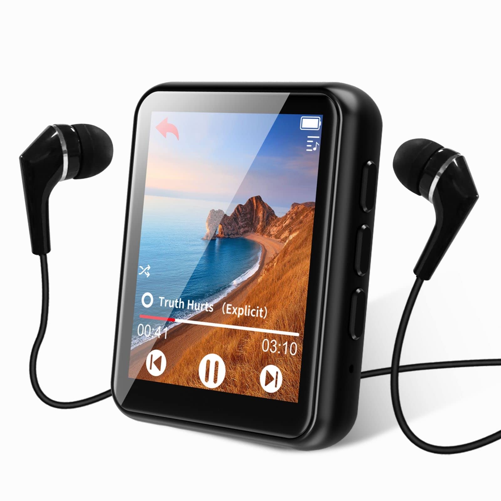 Jolike Jolike MP3 Player Bluetooth 5 3 Touch Screen Music Player 64GB