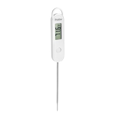Polder Stable-Read Instant Read Thermometer, Digital Thermometer for Cooking, Food Thermometer, Cooking Thermometer with Easy-to-Read Digital Display