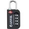 ANVIL TSA Approved Luggage Lock - 4 Digit Combination, 10,000 Combinations, Easy-Read Password Window, Travel Lock for Suitcases, Backpacks, Gym &amp; Student Lockers, Baggage (Black 1 Pack)
