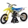 Supercross, Authentic Justin Barcia 1:10 Scale Collector Die-Cast Toy Motorcycle Replica with Race Stand, For Collectors and Kids Age 5 and Up