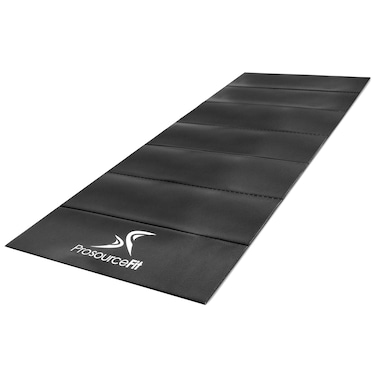 ProsourceFit Treadmill &amp; Exercise Equipment Mats, Folding (7&rsquo;L x 3&rsquo;W x &frac14;&rdquo;T) High Density PVC Floor Protector