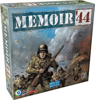 Memoir '44 Board Game - WWII Historical Board Game of Epic Battles! Tabletop Miniatures Strategy Game for Kids &amp; Adults, Ages 8+, 2-8 Players, 30-60 Minute Playtime, Made by Days of Wonder