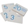 Constructive Playthings Kids Touch and Trace Number Learning Cards, 30 pcs., Multicolor