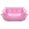 pawstrip Cute Princess Dog Bed, Soft Breathable Bowknot Pet Cat Cushion for Small Dogs, Waterproof Bottom, Self-Warming, Machine Washable (Pink)