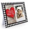To Mommy on Our First Mother&#39;s Day Picture Frame   Holds 3.5&rdquo; x 5&rdquo; Photo   Boy or Girl Nursery Decor   Black &amp; White Buffalo Plaid &ndash; White Trim