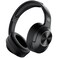 vibeadio Hybrid Active Noise Cancelling Headphones Wireless Over Ear Bluetooth Headphones with Microphone Deep Bass, Wireless Headphones with Hi-Fi Audio, Memory Foam Ear Cups, 30H Playtime - Black