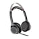 Plantronics - Voyager Focus UC (Poly) - Bluetooth Dual-Ear (Stereo) Headset with Boom Mic - USB-A Compatible with PC and/or Mac - Active Noise Canceling - Works with Teams (Certified), Zoom &amp; more