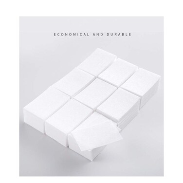 Gel Nail Polish Remover tools 540 PCS Lint Free Nail Wipes Cotton Pads Nail Remover Pads PA-002