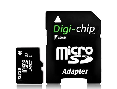 Digi-Chip 128GB Micro-SD Memory Card for Nextbase Dash Cam 222, 322GW, 422GW, 522GW, 622GW Dash Cam Camera Memory Card
