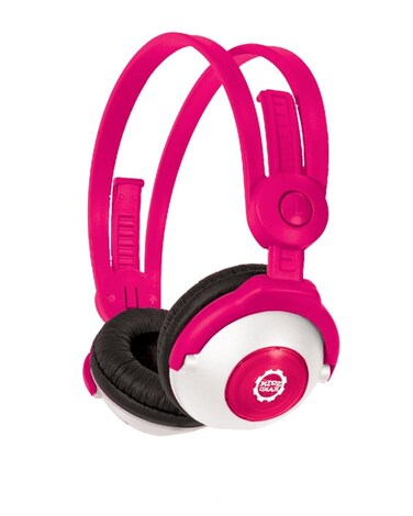 Kidz Gear Bluetooth&reg; Stereo Headphones for Kids - PNK