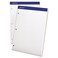 Ampad 20345 Double Sheets Pad, Law Rule, 8 1/2 x 11 3/4, White, 100 Sheets