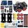 Hosyond Smart Robot Car R3 Project Kit Compatible with Arduino IDE, with Tutorial, Bluetooth, Line Tracking, Ultrasonic Sensor