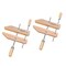 POWERTEC 71522 Wooden Handscrew Clamp &acirc;&euro;&ldquo; 6 Inch   Hand Screw Clamps for Woodworking, 2PK