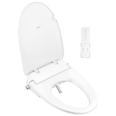 DELTA 893006E-WH Refresh Bidet Toilet Seat, White