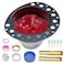 PVC Freestanding Tub Drain Rough-in Kit, Bathtub Drain Kit with PVC Adapter and Brass Tail Pipes Compatible with All Freestanding Bathtubs, Standard Bathtubs and Floor Mounted Bathtub
