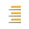 SING F LTD 100pcs Screw and Anchor Kit M8x40mm Heavy Duty Wall Fixings Screws Expanision High Strength for Brick Stone Conncrete