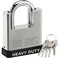 H&amp;S High Security Padlock with Key - 60mm Pad Lock &amp; 5 Keys - Heavy Duty Storage Unit Locker for Indoor &amp; Outdoor