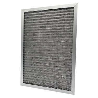 wioAIR Washable Air Filter(14" x 25" x 1"), Aluminum Electrostatic Air Filter for Furnace and Central Air Conditioner